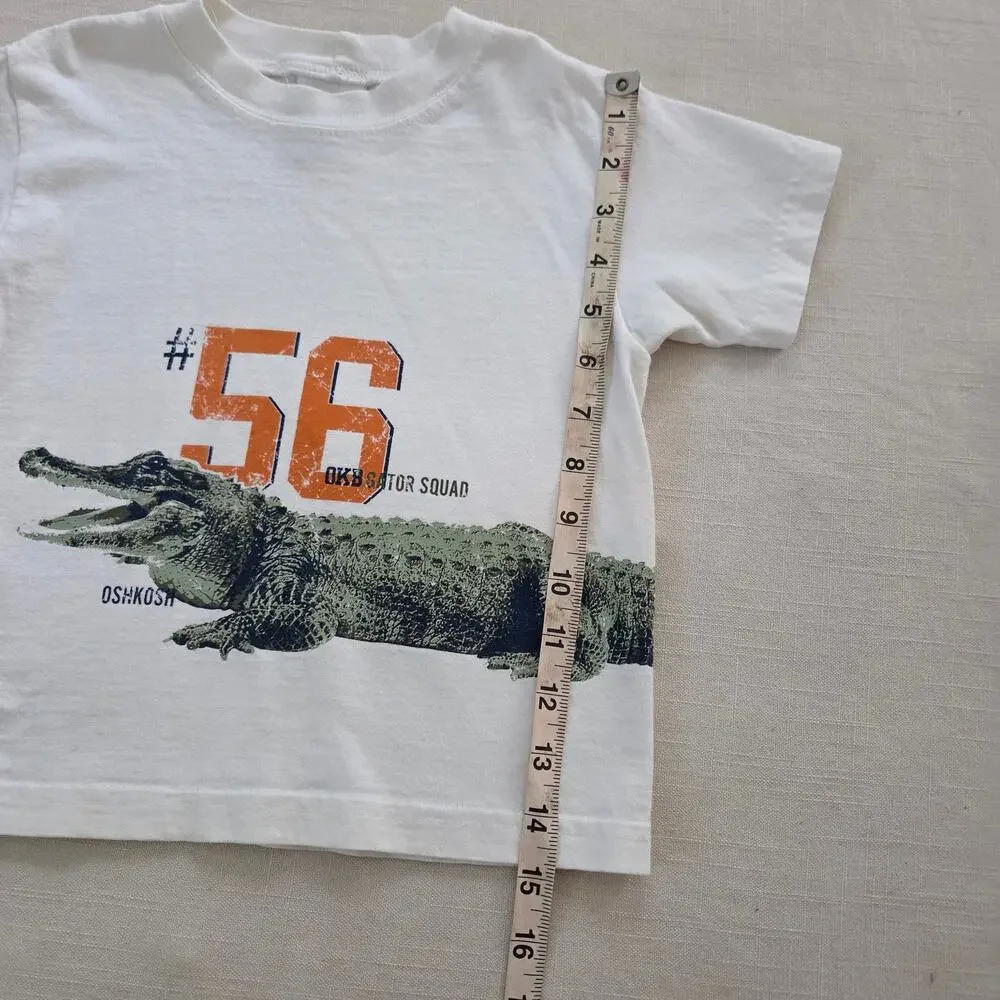 Vintage Oshkosh Alligator Cotton Tee 3t